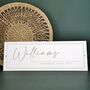 Personalised 'Elegance' Wall Sign, thumbnail 7 of 8