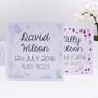 Personalised New Baby Card For Boys And Girls, thumbnail 2 of 7