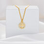 18ct Gold Plated First Communion Halo Necklace – Christening Or First Holy Communion Gift, thumbnail 1 of 4