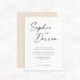 Luxury Wedding Invitation Elegant With Envelope The Isla Collection, thumbnail 10 of 11