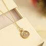 Zodiac Star Sign Disc Shaped Necklace – 12 Signs, thumbnail 10 of 12