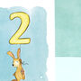 Rabbit Second Birthday Card, thumbnail 8 of 9