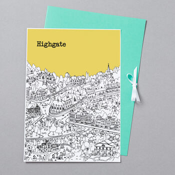 Personalised Highgate Print, 5 of 9