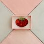 The 'Heirloom Harvest' Tomato Resin Brooch / Tomato Girl Aesthetic / Gift For Gardeners, thumbnail 1 of 6