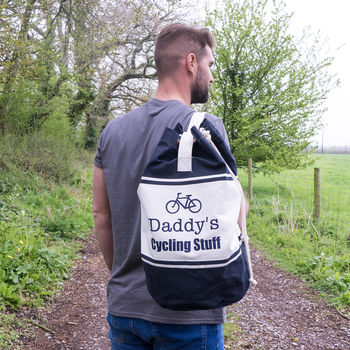 Personalised Cycling Colour Duffle Bag, 2 of 5