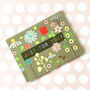 Mini Floral Just For You Card, thumbnail 3 of 5