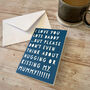 Funny I Love You Lots Daddy… Father's Day Card From Kids, thumbnail 2 of 5