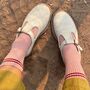 Vintage Pink Boyfriend Socks, thumbnail 1 of 4