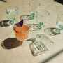 Recycled Glass Fluted Wine Glass | Set Six, thumbnail 1 of 3