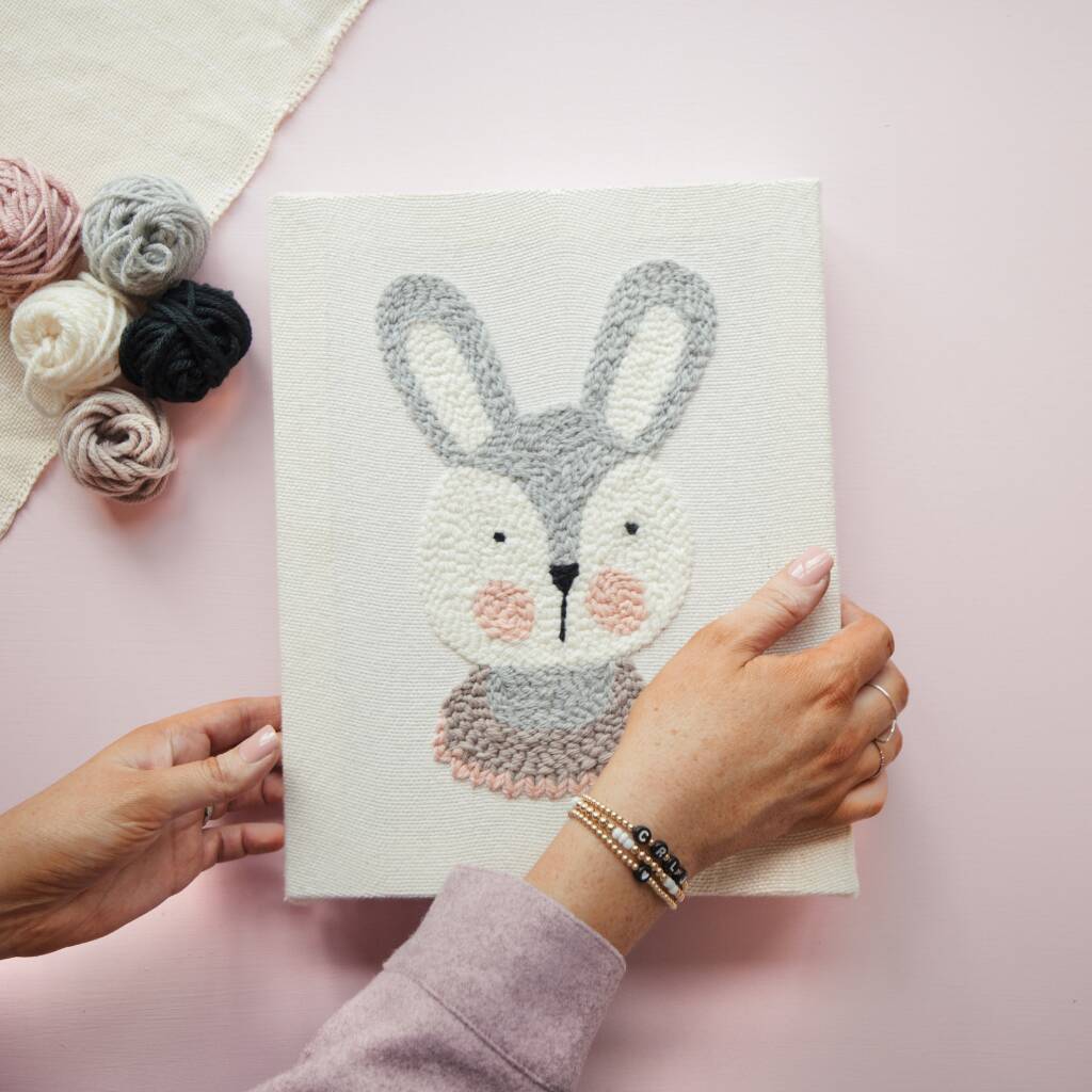 Bunny Punch Needle Kit By Little Me Nots