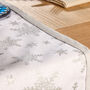 White Christmas Silver Table Runner, thumbnail 5 of 5