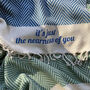 Personalised Handwoven Throw, Sustainable Gift, thumbnail 10 of 12