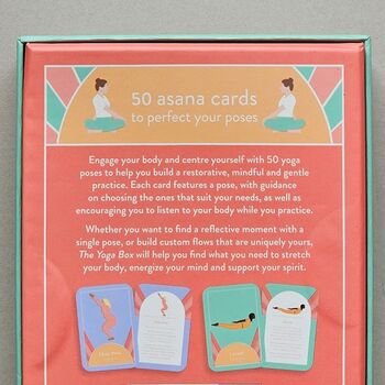 The Yoga Box 50 Yoga Poses Cards, 4 of 4