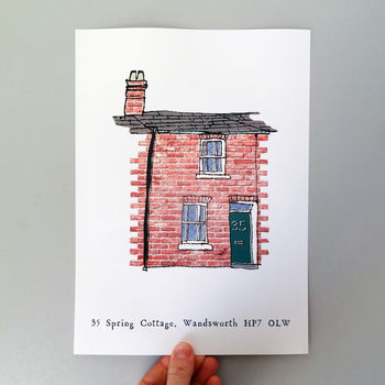 Personalised House Illustration Print, 2 of 12
