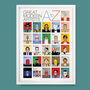 Great Modern Artists A To Z Poster, thumbnail 1 of 3