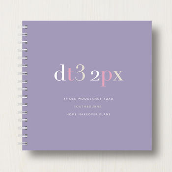 Personalised House Book Or Planner, 9 of 11