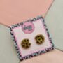 Cookie Glitter Resin Studs / Gift For Cookie Lovers / Gift For Baker, thumbnail 4 of 6