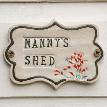 Granny's Ceramic Shed Sign, 3 of 6