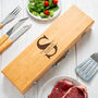 Personalised Initial And Name Wooden BBQ Tool Set, thumbnail 3 of 3