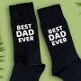Best Dad Ever Father's Day Socks, thumbnail 3 of 3