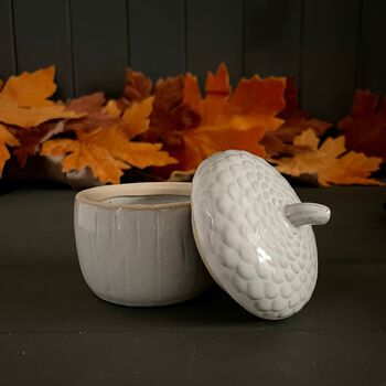 Ceramic Acorn Pot, 2 of 2