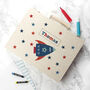 Personalised Kid’s Space Rocket Colouring Set, thumbnail 1 of 5