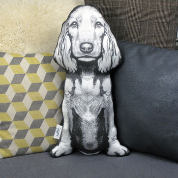 Cocker Spaniel 'The Attendant' Sofa Sculpture® Cushion, 11 of 11