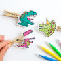 Children's Dinosaur Bake And Craft Kit, thumbnail 6 of 8