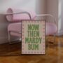 Mardy Bum Lyrics Wall Art Print Music Gallery, thumbnail 10 of 10