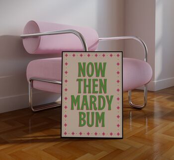 Mardy Bum Lyrics Wall Art Print Music Gallery, 10 of 10