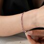 Natural Amethyst Bracelet, thumbnail 6 of 6