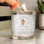 Personalised Queens Commemorative Small Candle Jar, thumbnail 2 of 2