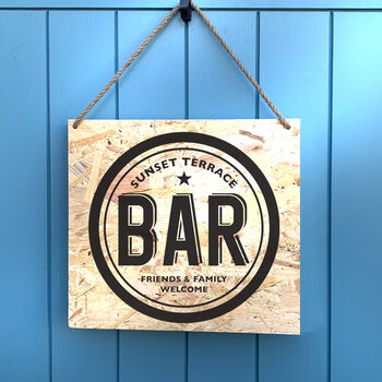 Personalised Bar Sign, 3 of 4
