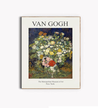 Van Gogh 1890 Bouquet Of Flowers, 2 of 3