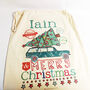 Personalised Vintage Christmas Santa Sack, thumbnail 4 of 4