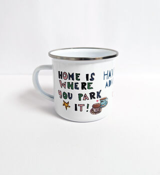 Personalised Home Is Where You Park It Mug, 7 of 8