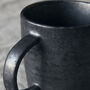 Set Of Four Pion Black/Brown Mugs, thumbnail 2 of 3