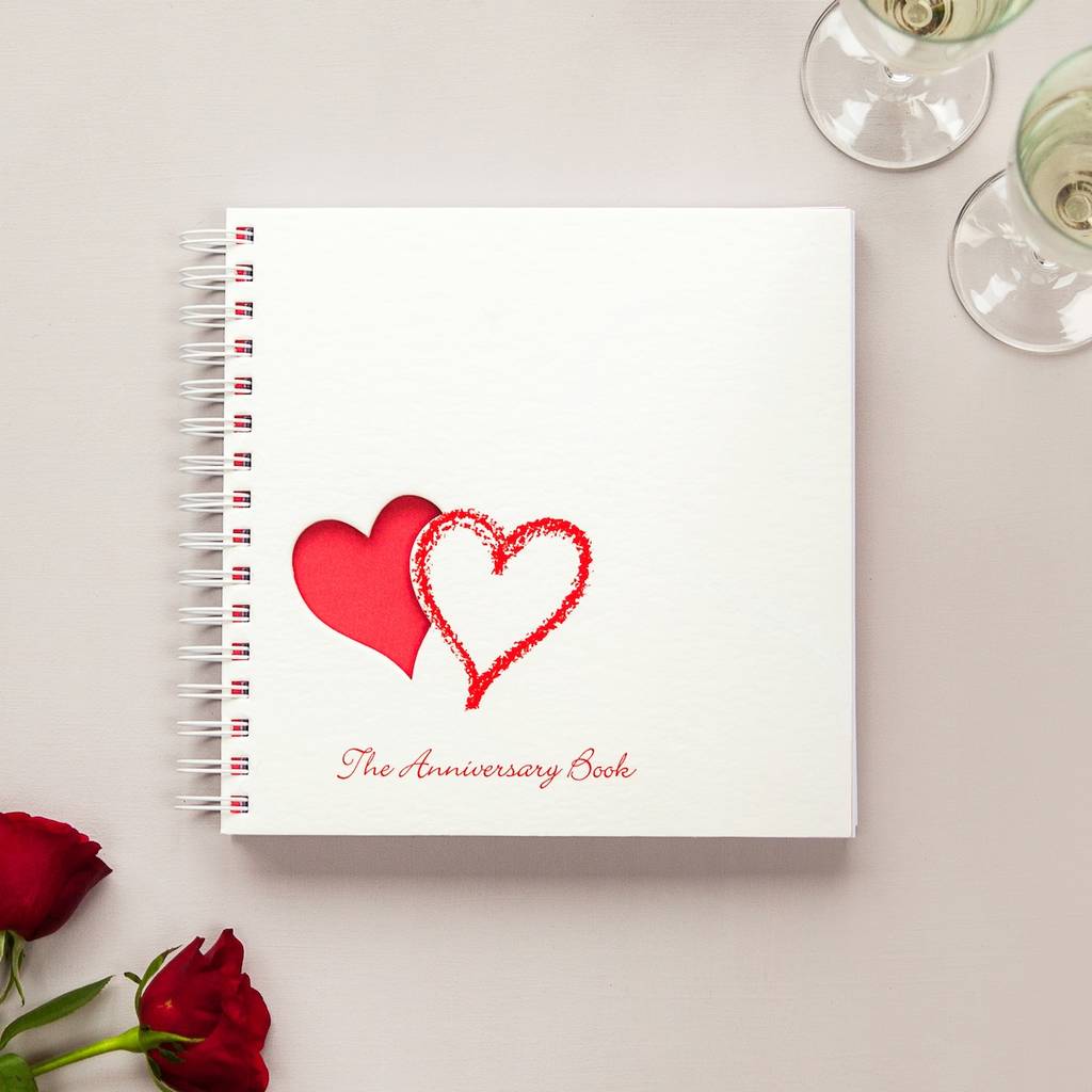 1st to 50th wedding anniversary  memory book by two little 