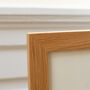 Personalised Oak Wedding Photo Frame, thumbnail 4 of 4