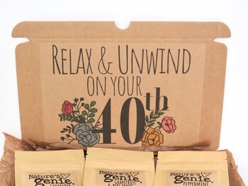40th Birthday Self Care Pick And Mix Bath Gift Box, 3 of 4