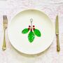 Christmas Holly Hanging Decoration, thumbnail 3 of 5