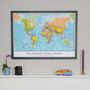 Personalised Map Of The World, thumbnail 4 of 7