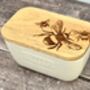 Bee White Butter Dish, thumbnail 1 of 3