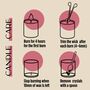 Aromatherapy Rose Soy Candle With Rose Quartz Crystals Travel Size, thumbnail 12 of 12