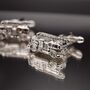 Fireman Silver Cufflinks Gift, thumbnail 5 of 5