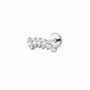 Athena Curved Helix Earring, thumbnail 2 of 5