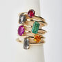 14ct Gold Birthstone Citrine 14ct Gold Ring, thumbnail 1 of 3