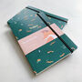 A5 Green Foxes Notebook, thumbnail 1 of 3