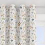 Safari Baby Animals Blackout Curtains, thumbnail 3 of 4