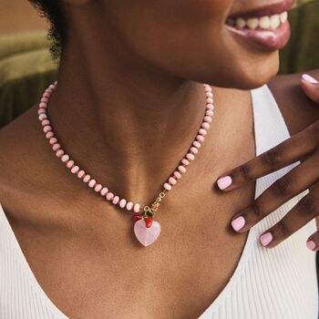 Week Of Necklaces Mix And Match Charm Gingham Necklace, 4 of 12